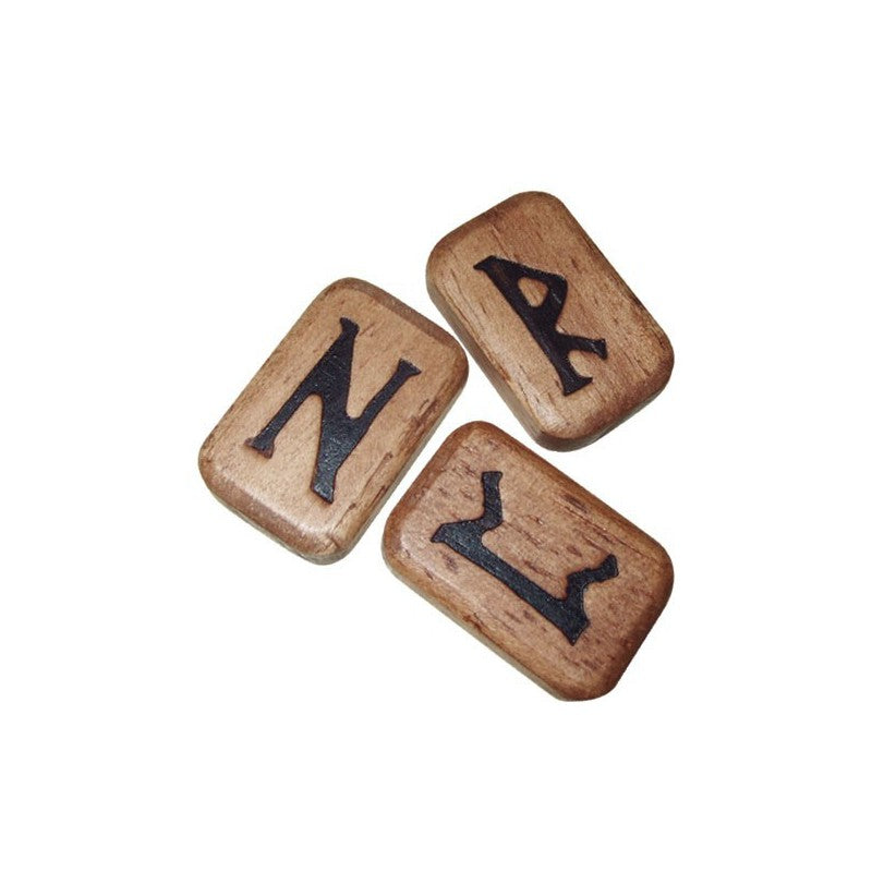 Precious Runes in Wooden Box