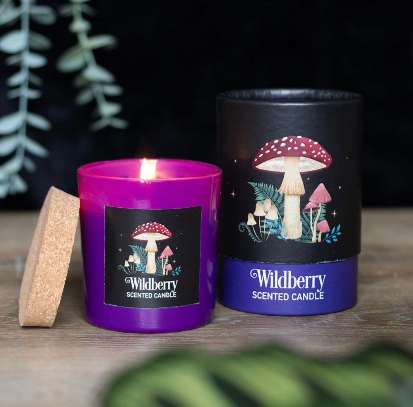 Forest Mushroom Wildberry Candle