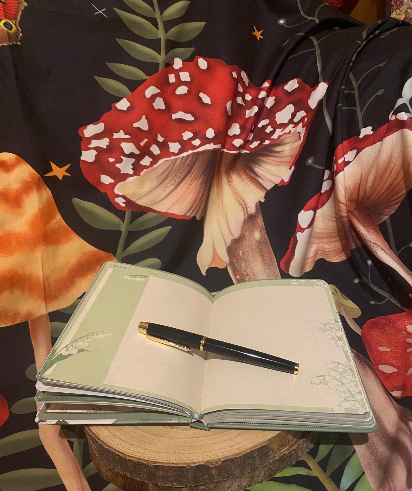 Anime Style “Lily of the Valley & The Girl” Journal