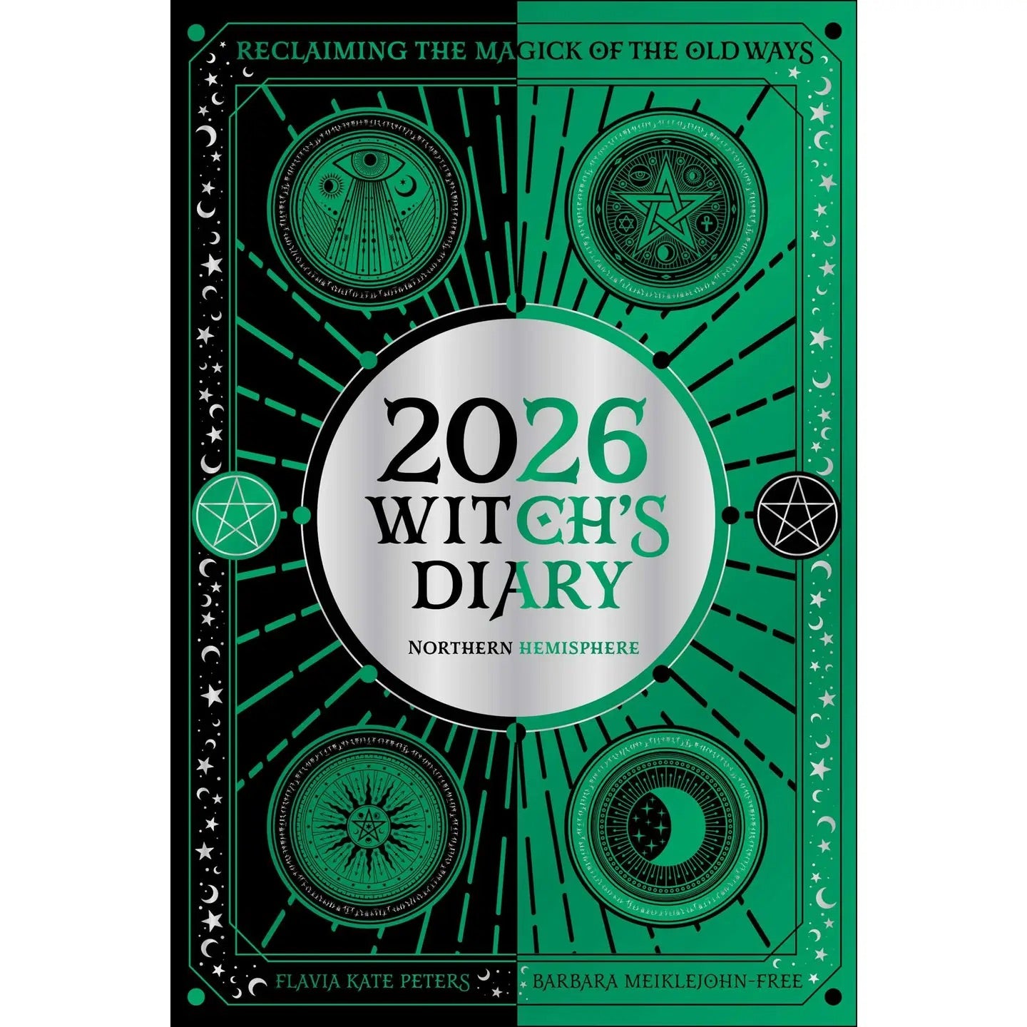 2026 Witch's Diary Planner Calendar: Northern Hemisphere