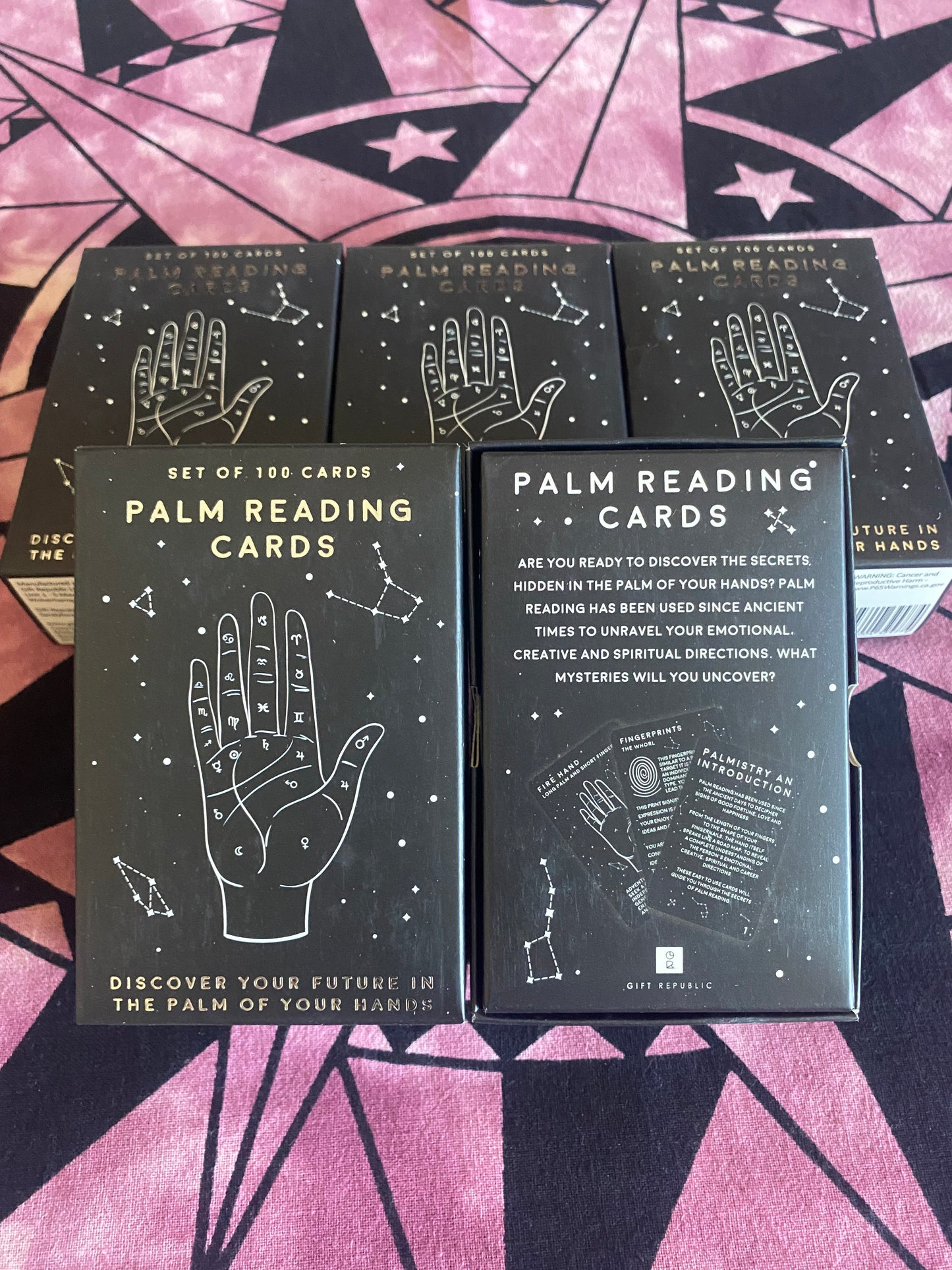Palm Reading Cards