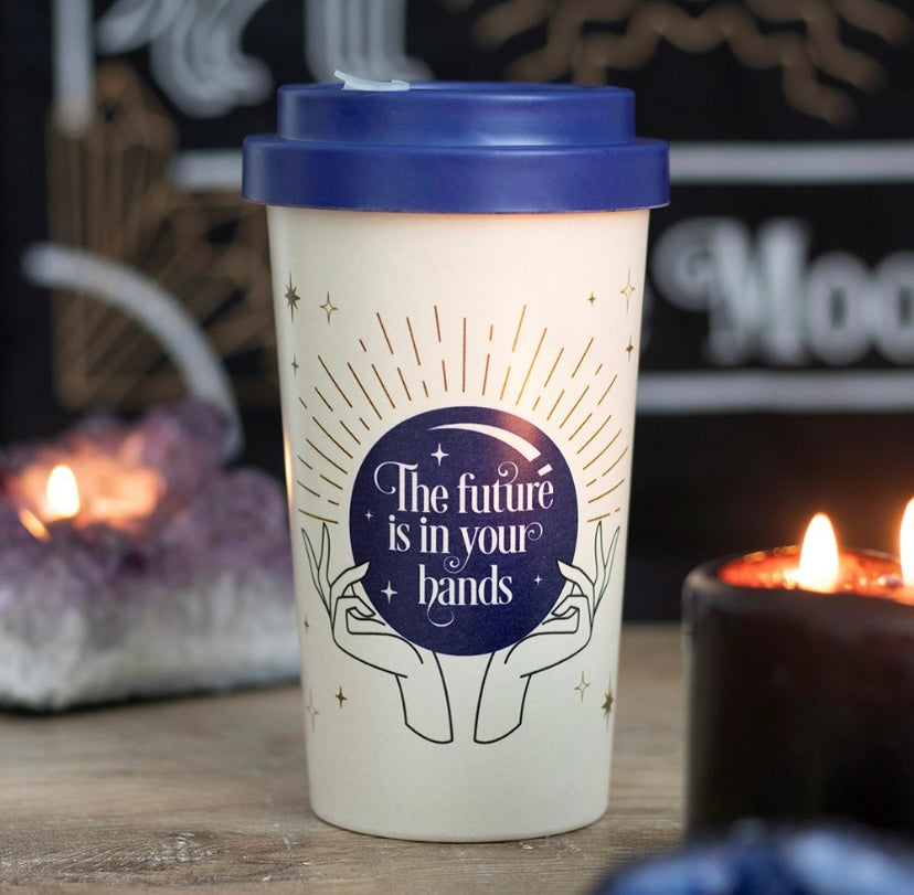 Fortune Teller Bamboo Travel Mug