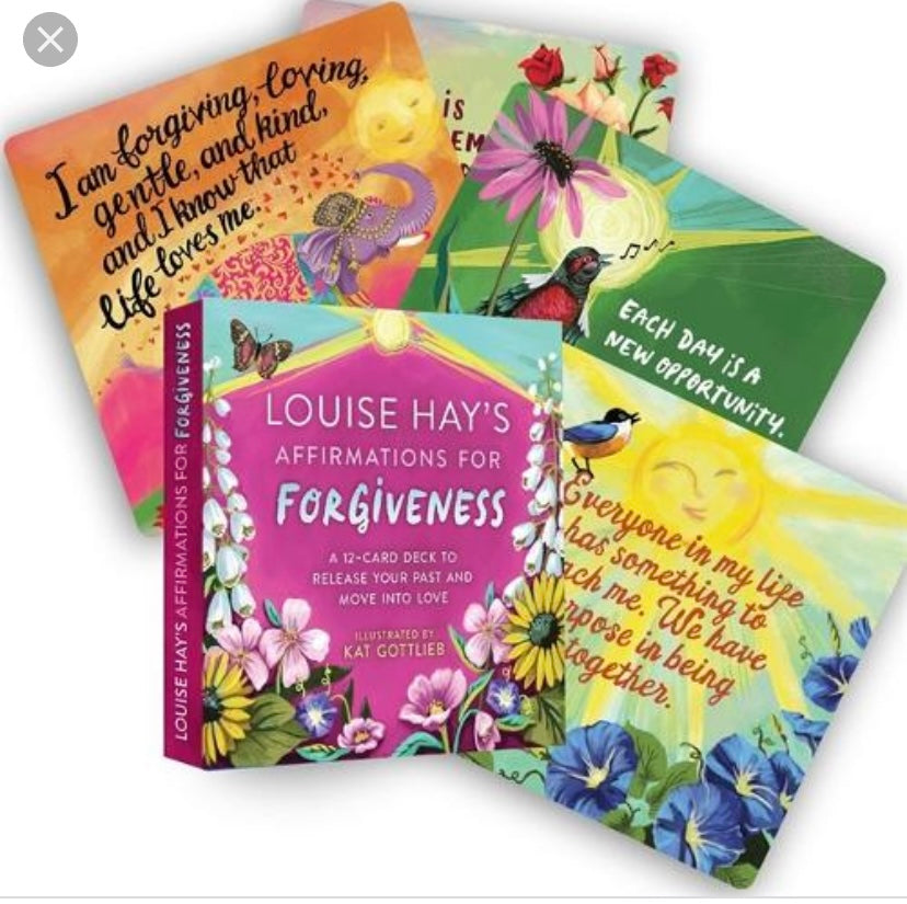 Louise Hay’s Affirmations of Forgiveness Cards