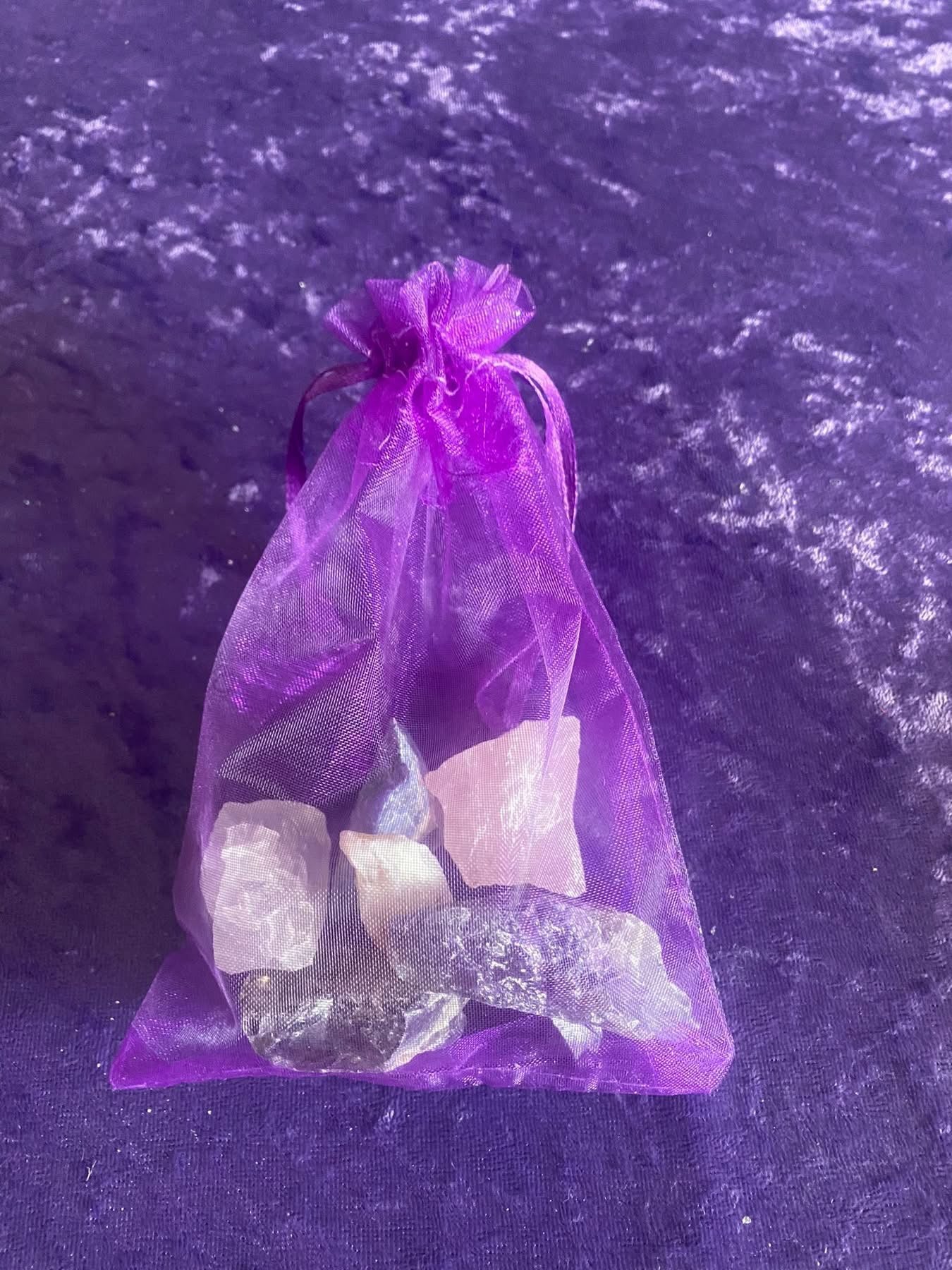 Pouch of 7 Healing Crystals