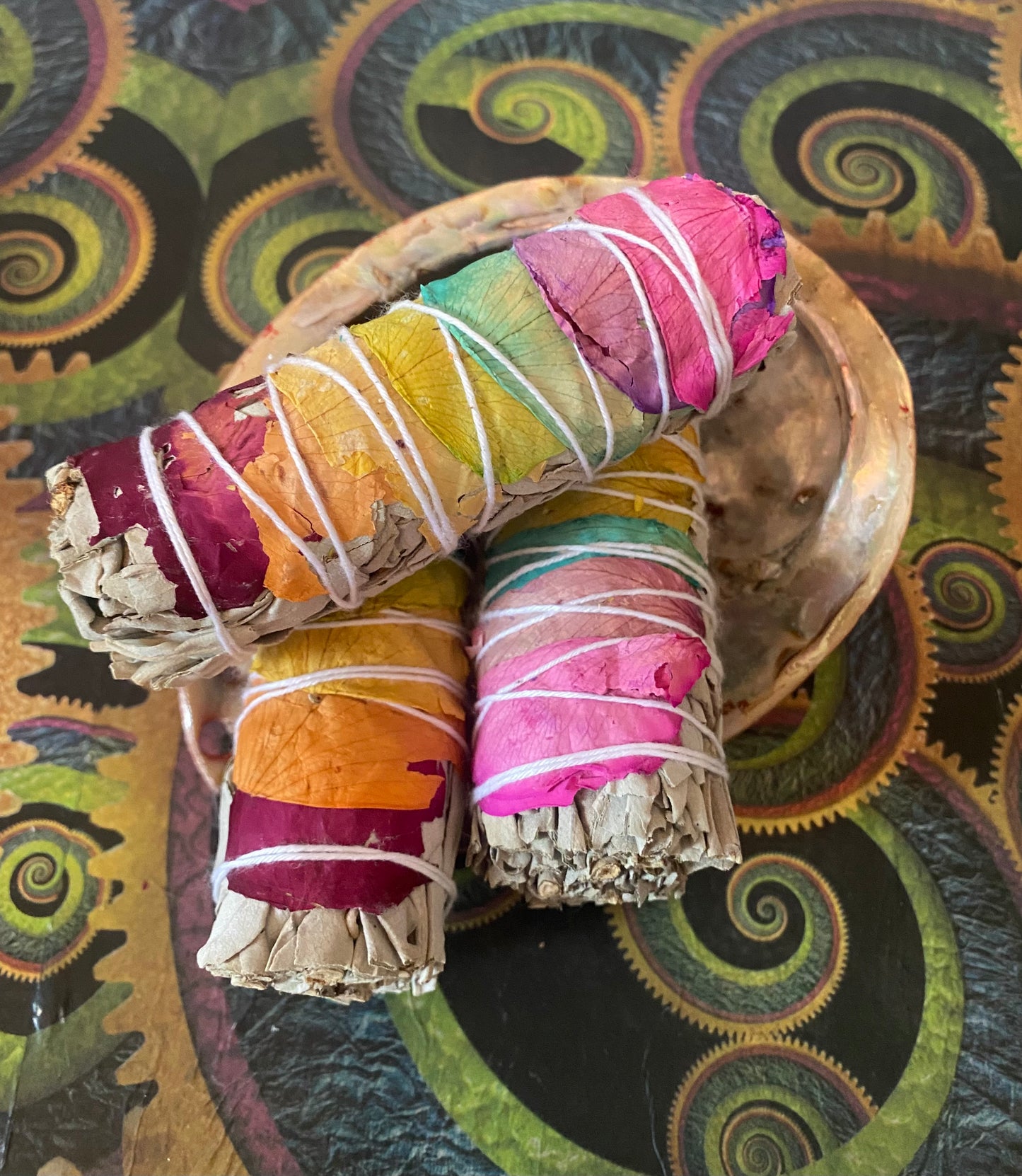 7 Chakra Petals & White Sage