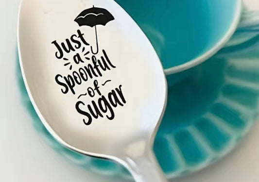 “Just a Spoonful of Sugar” Mary Poppins Spoon
