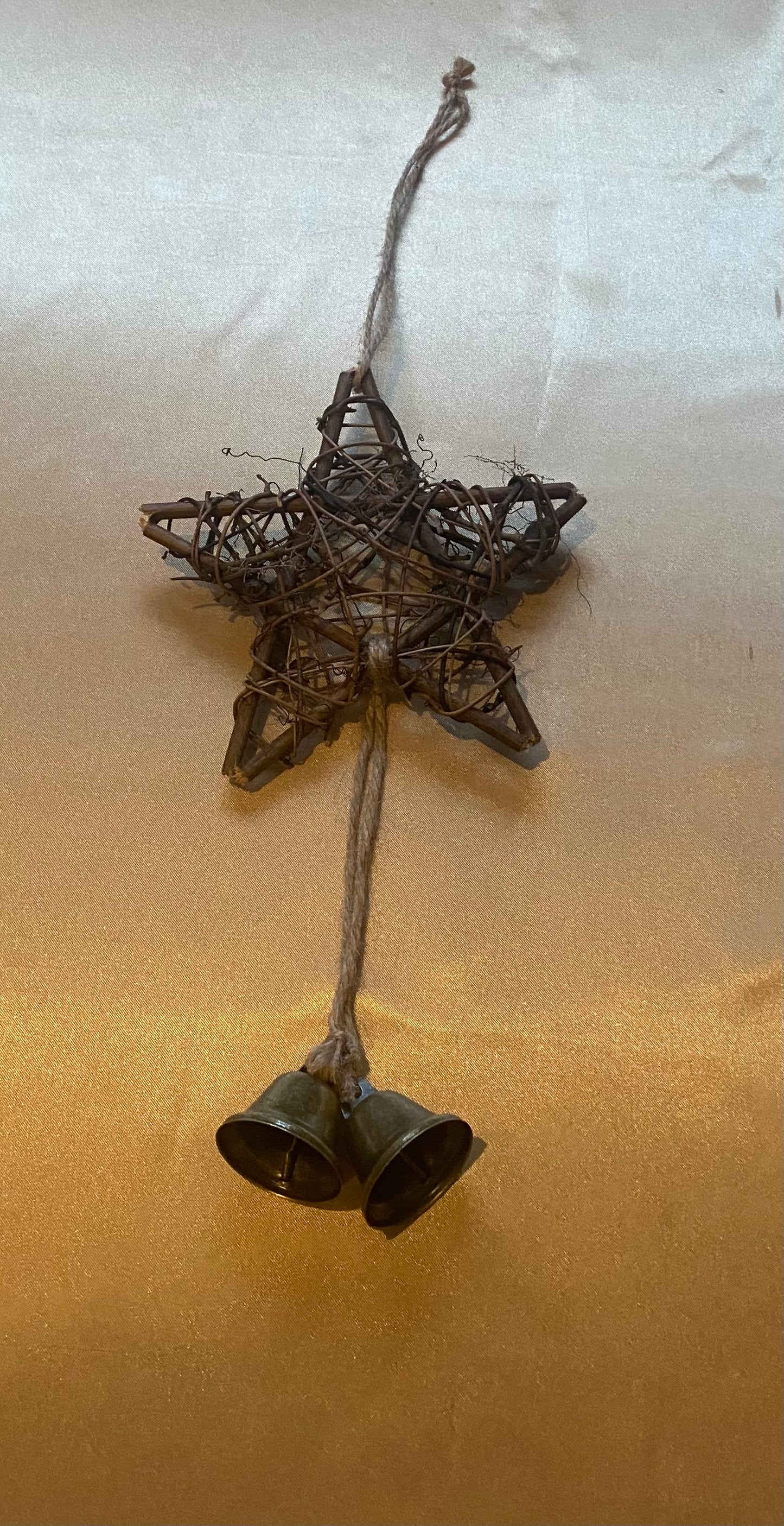 Wooden Star Witches Protection Bells