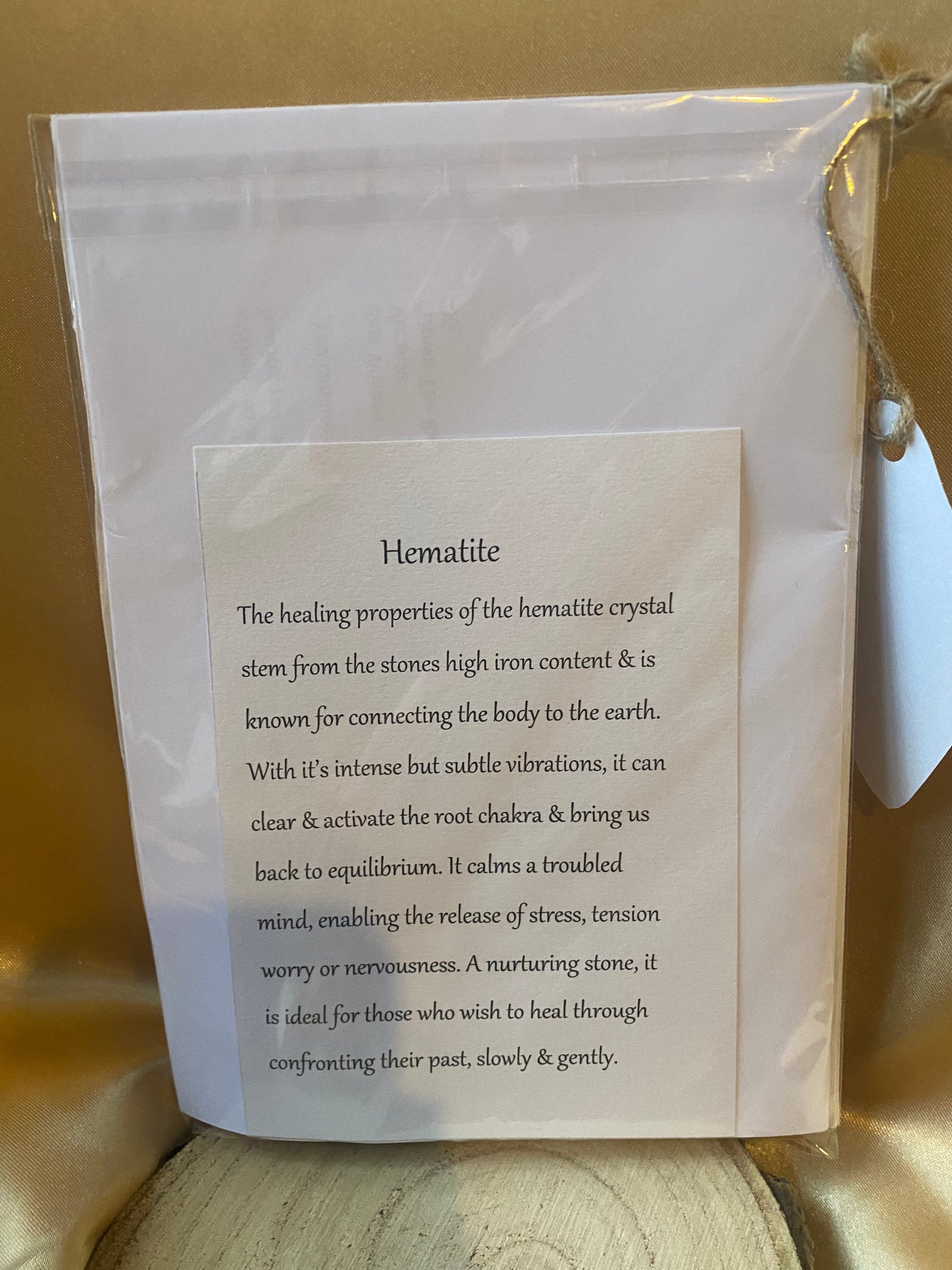Hematite ~ Ground Your Energy Healing Spell Kit
