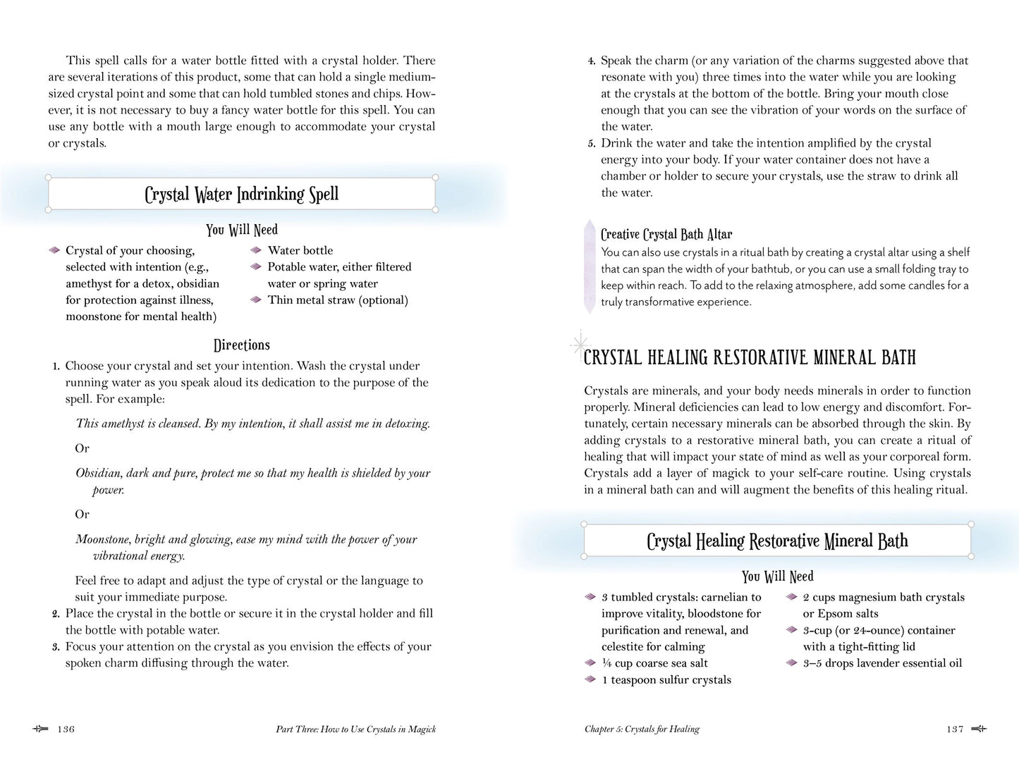 Modern Witchcraft Book of Crystal Magick