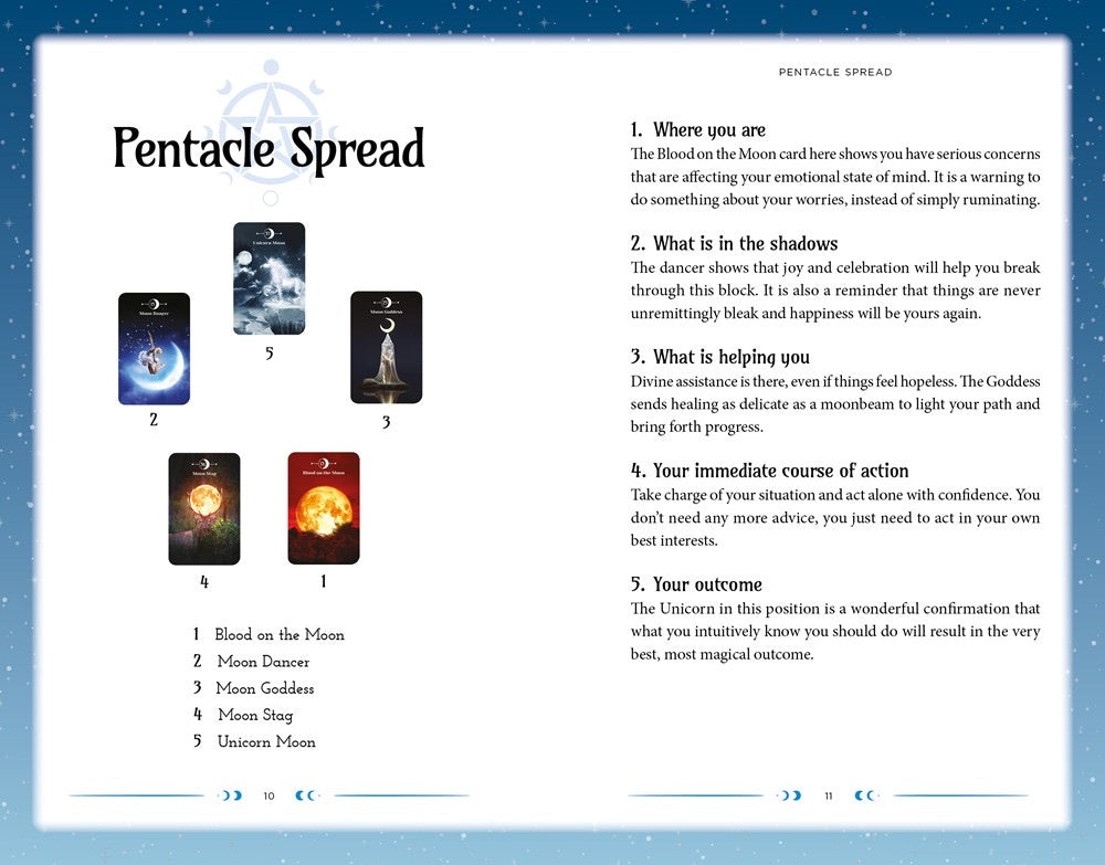 Moon Magic: Book & Card Deck