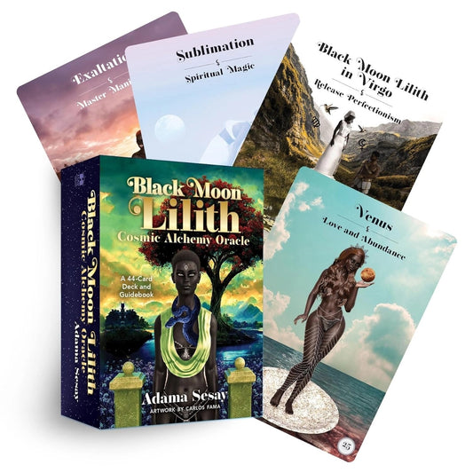 Black Moon Lilith Cosmic Alchemy Oracle Cards