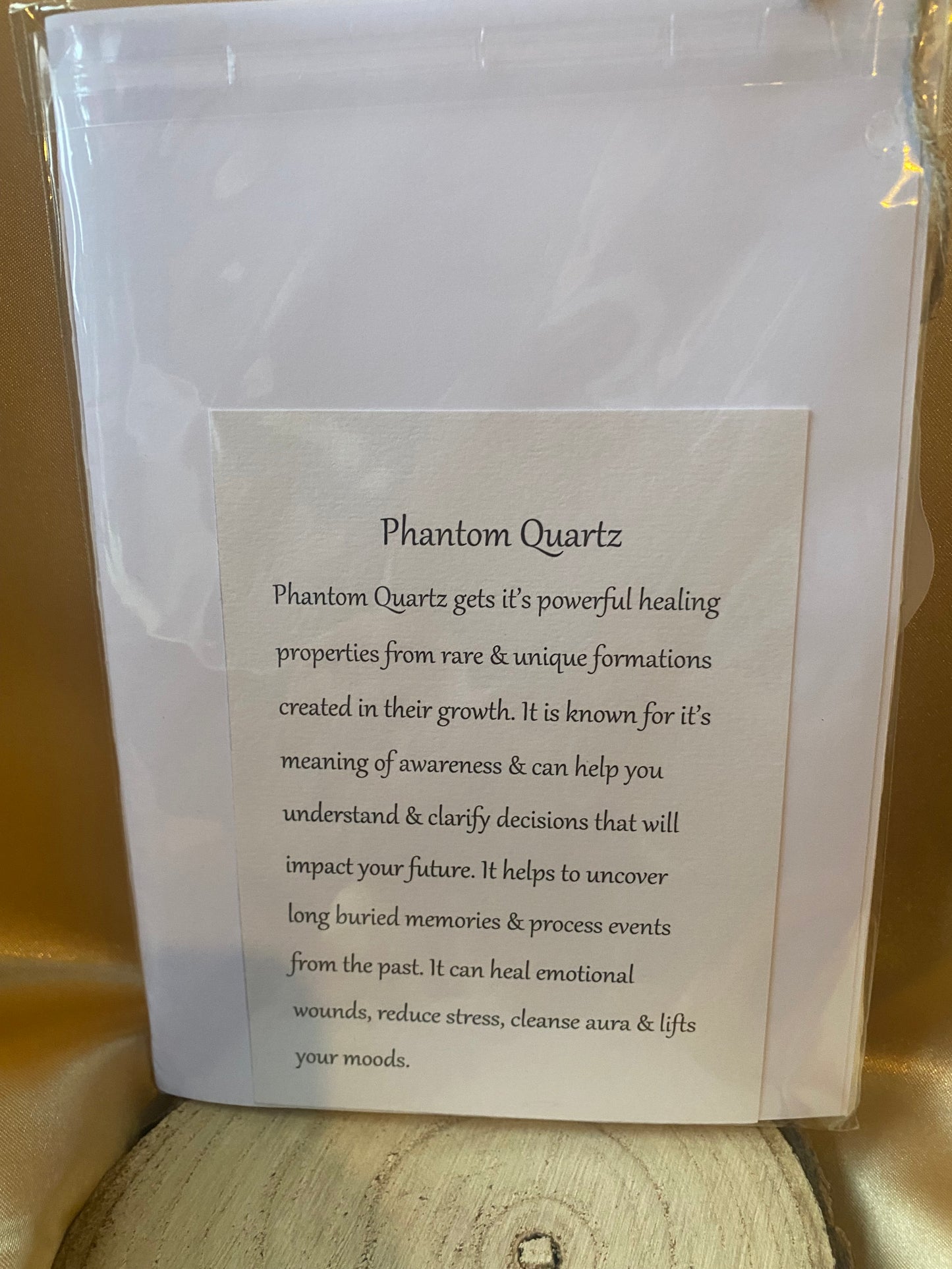 Phantom Quartz ~ Cleanse Your Aura Healing Spell Kit