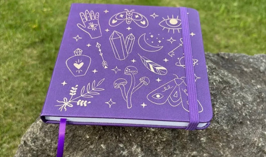 Purple Hardcover Journal
