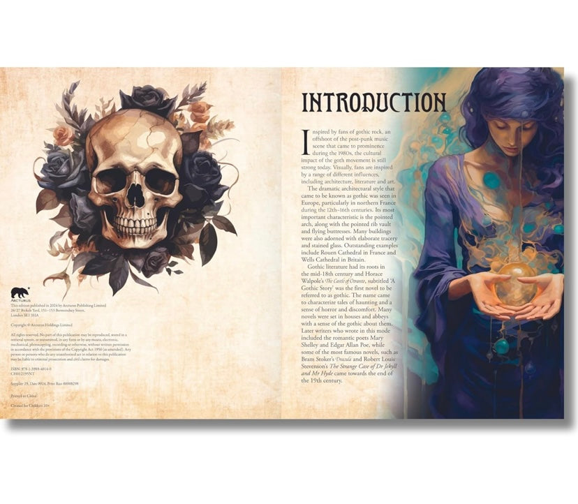 Gothic Colouring Book