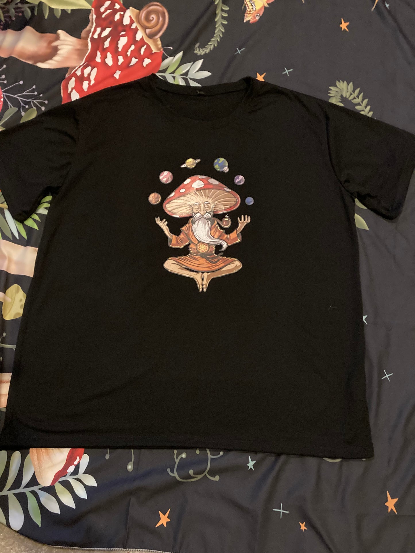 Mushroom Man & Planets T~Shirt