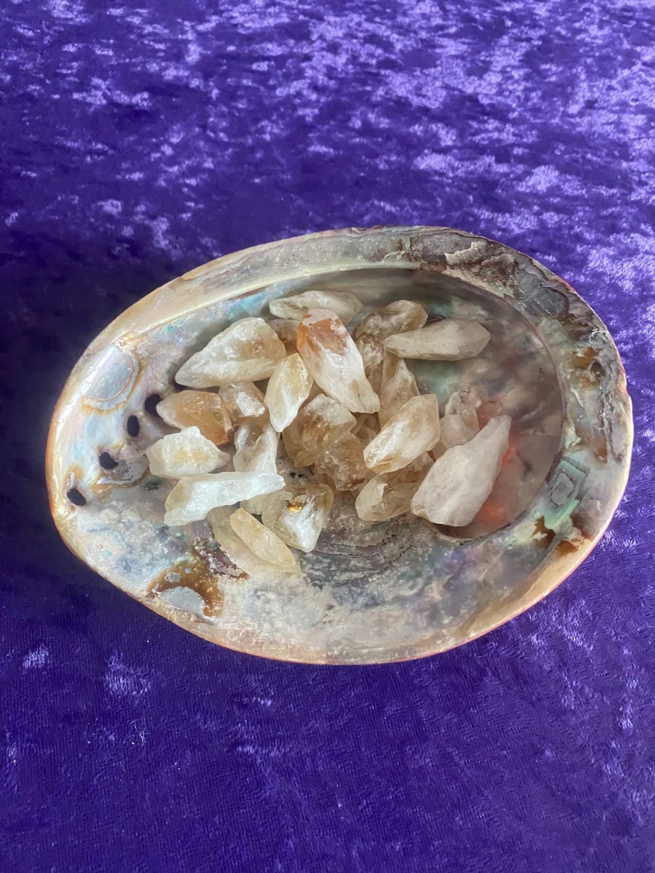 Pouch of 7 Healing Crystals