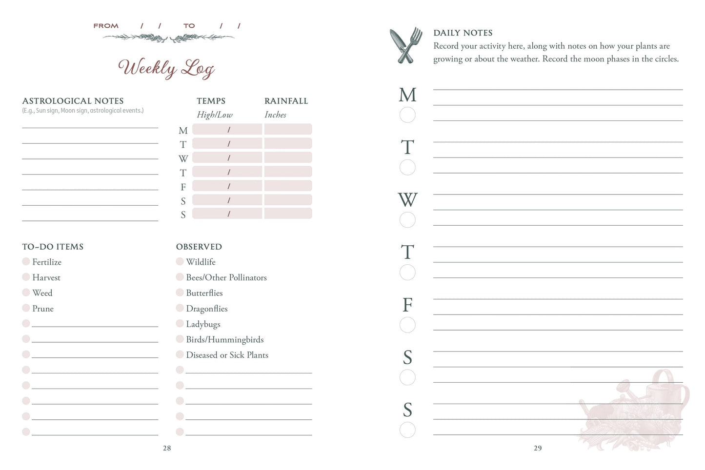 Green Witch's Garden Journal