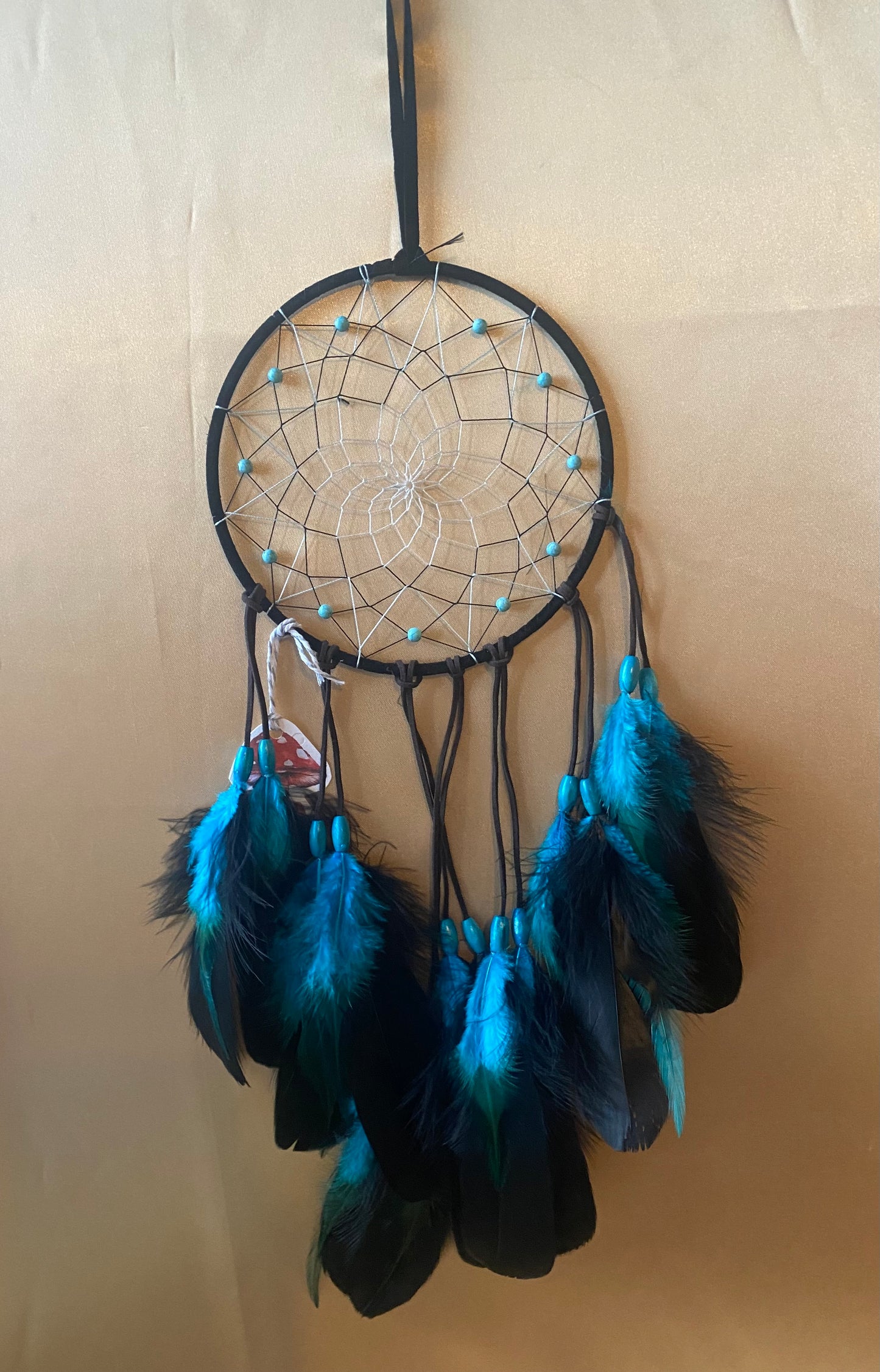 Blue/Black Feather Dreamcatcher