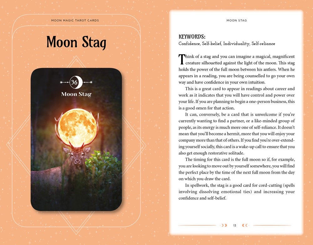 Moon Magic: Book & Card Deck