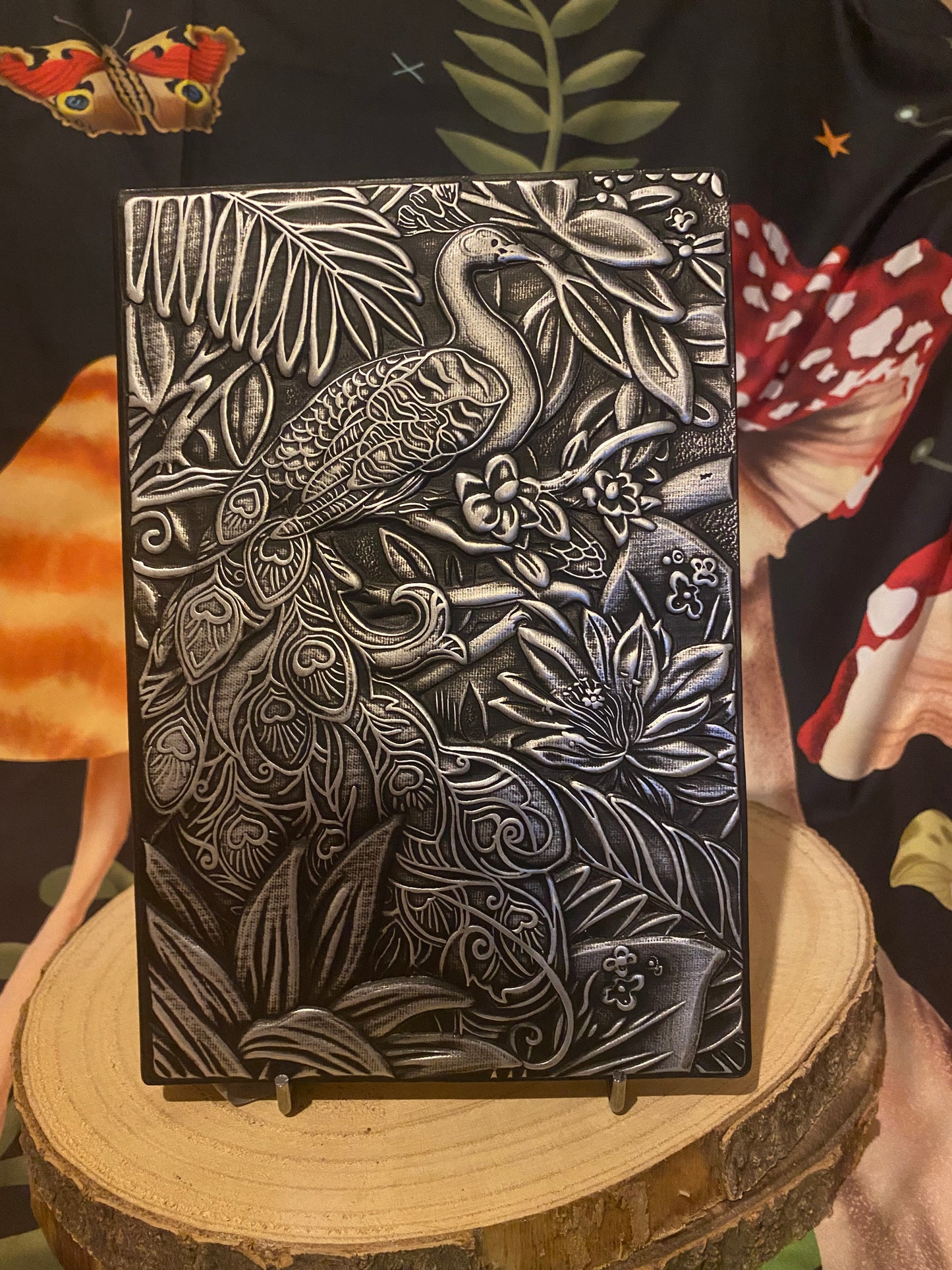 Silver Peacock Journal (A5)