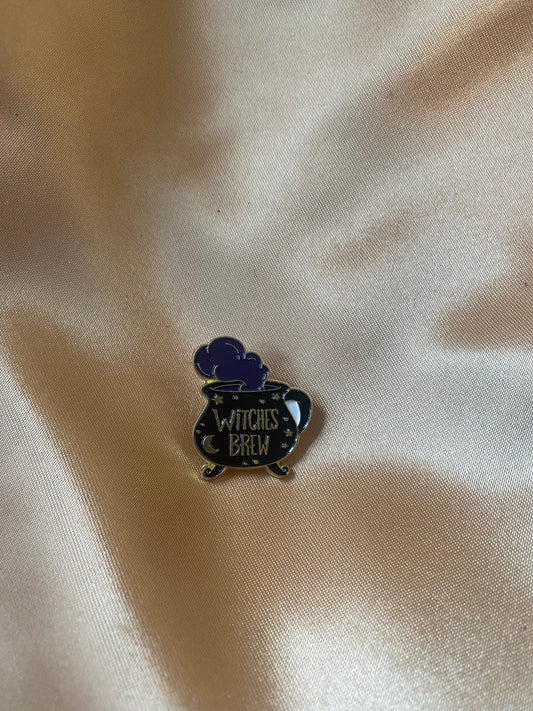 Witches Brew Pin Badge