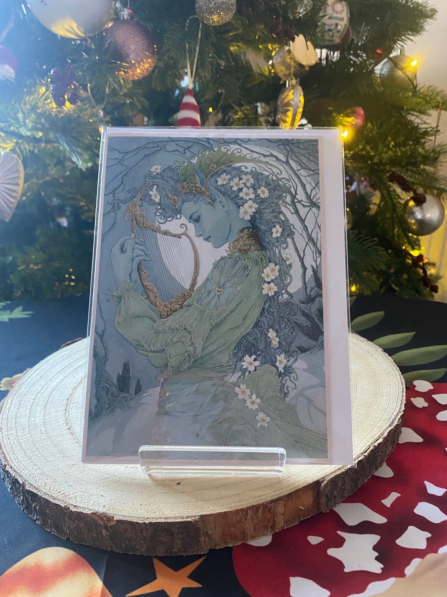 The Elfmaid ~ Greetings Card