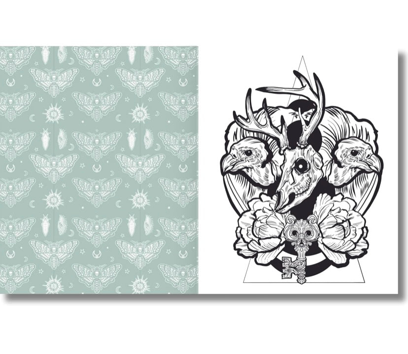 Gothic Colouring Book