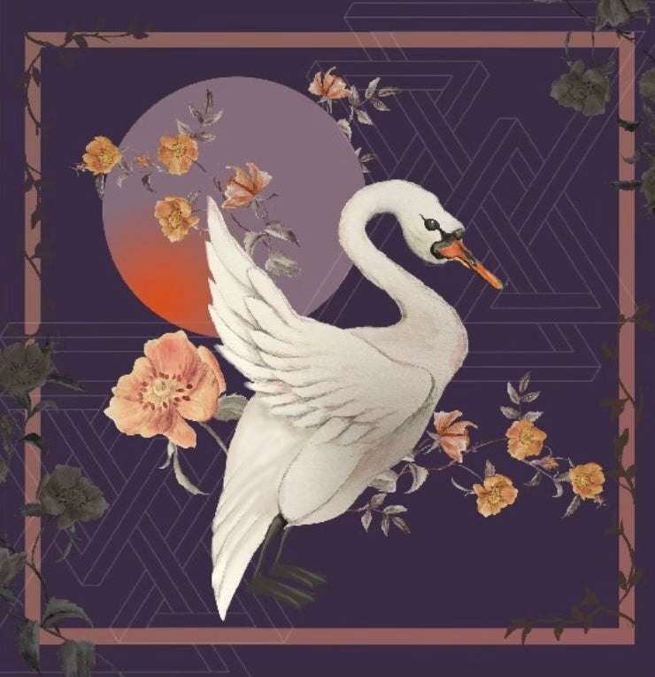 Swansong ~ Greetings Card