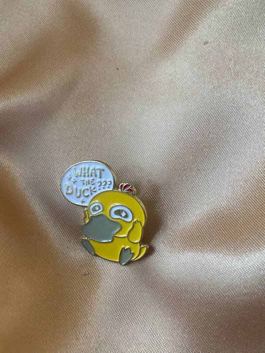 “What The Duck???” Pin Badge