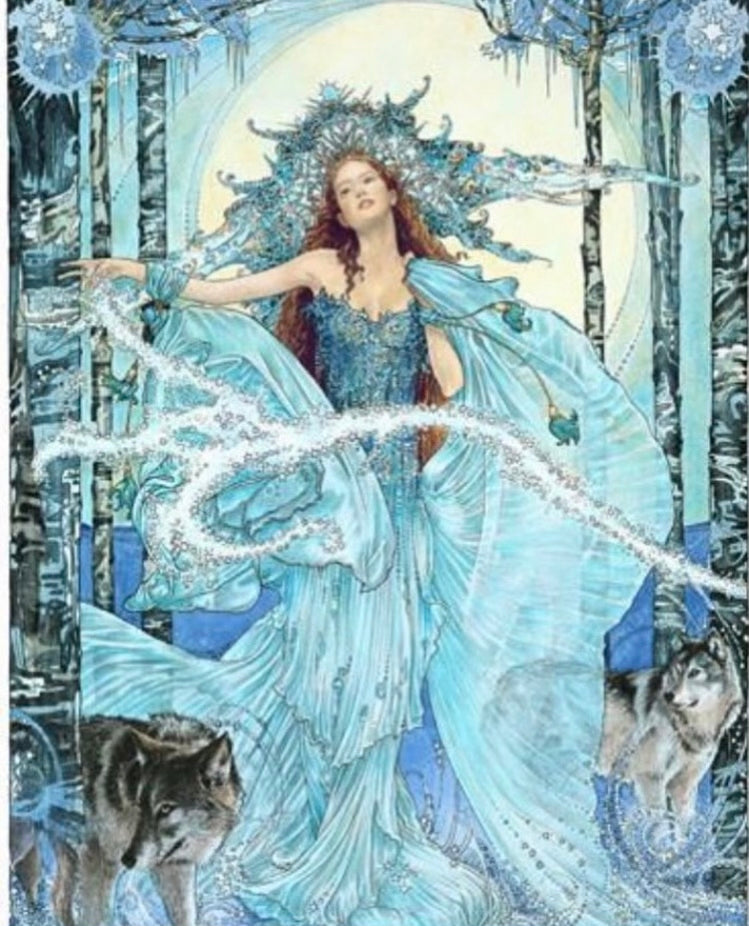 Frost Maiden ~ Greetings Card