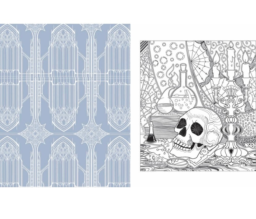Gothic Colouring Book