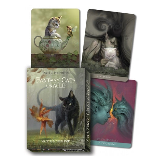 Barbieri Fantasy Cats Oracle - Lo Scarabeo