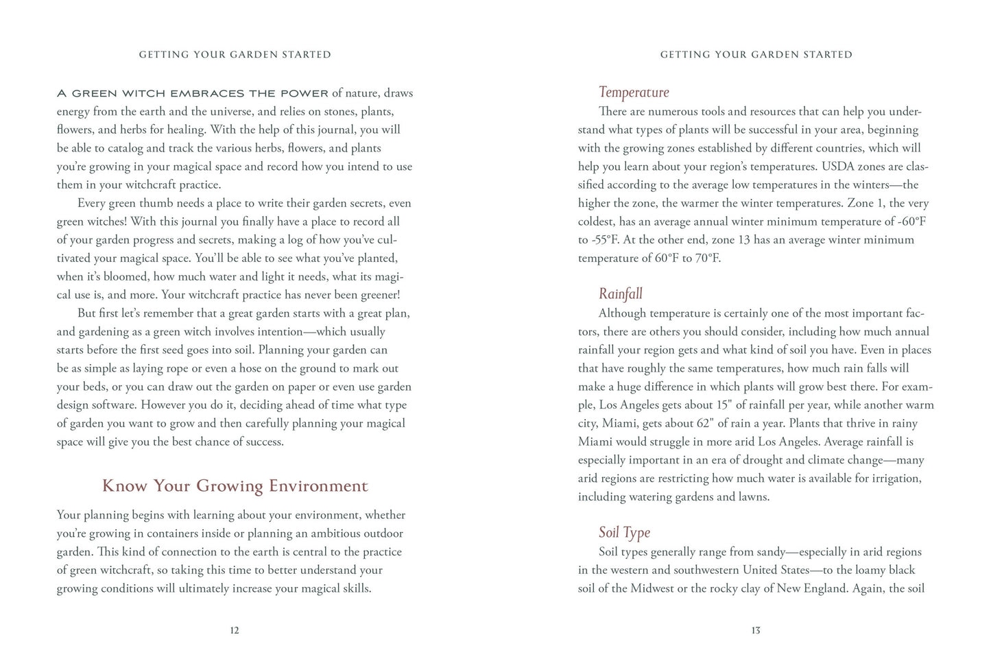 Green Witch's Garden Journal